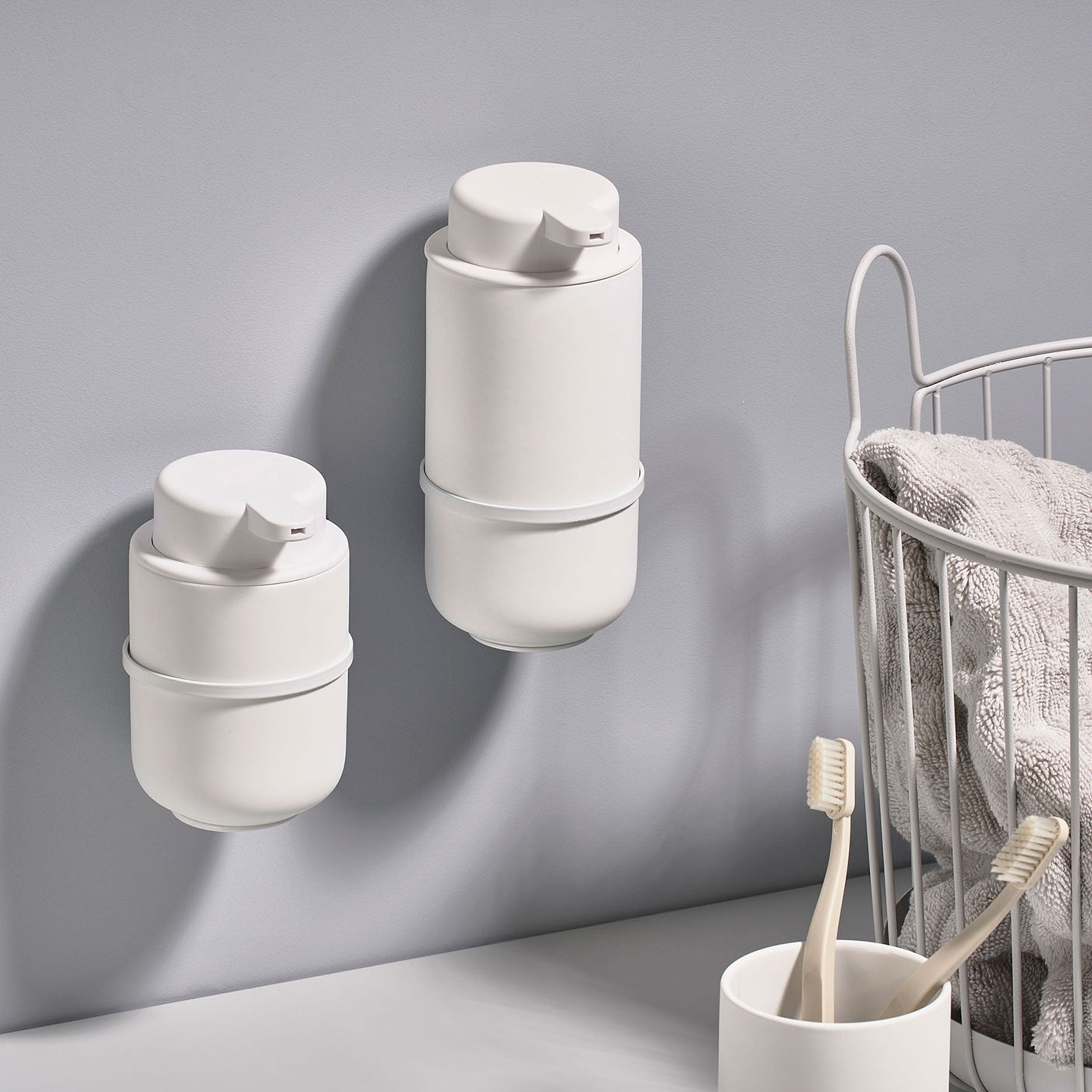 Vægholder t/Ume dispenser white